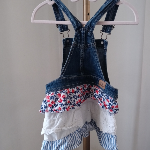 Jordache Bib Overalls Dress Size 4T - Picture 3 of 7